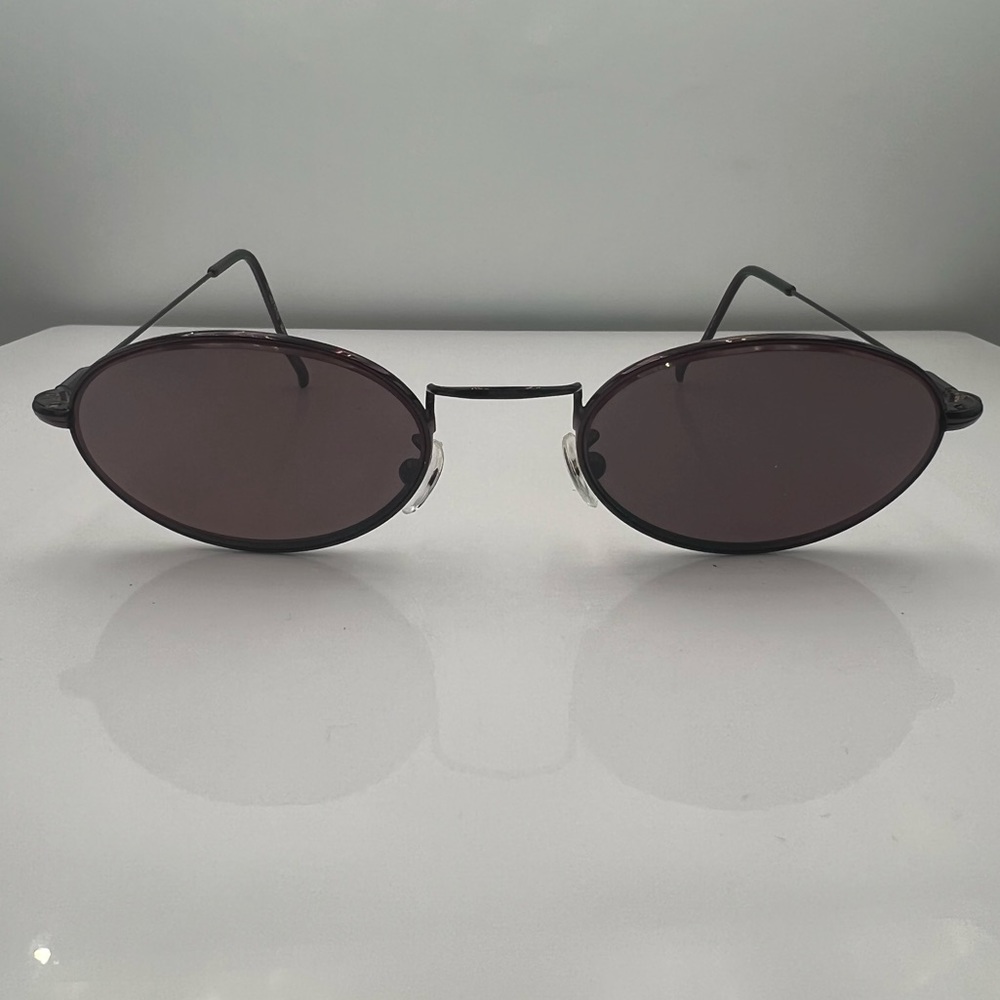 Vintage Eyetel Purple Oval Sunglasses Frames